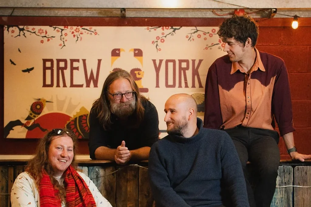 The band in the Brew York taproom